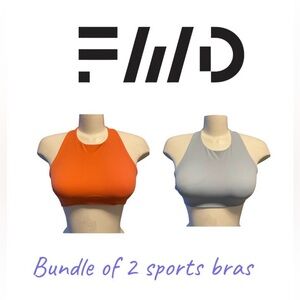 ♥️ SET OF 2 Halter Sports Bras Size S